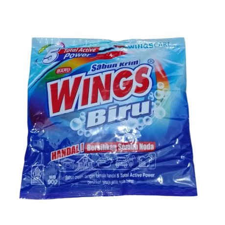 SABUN colek cuci PIRING WINGS BIRU 900K 380gr