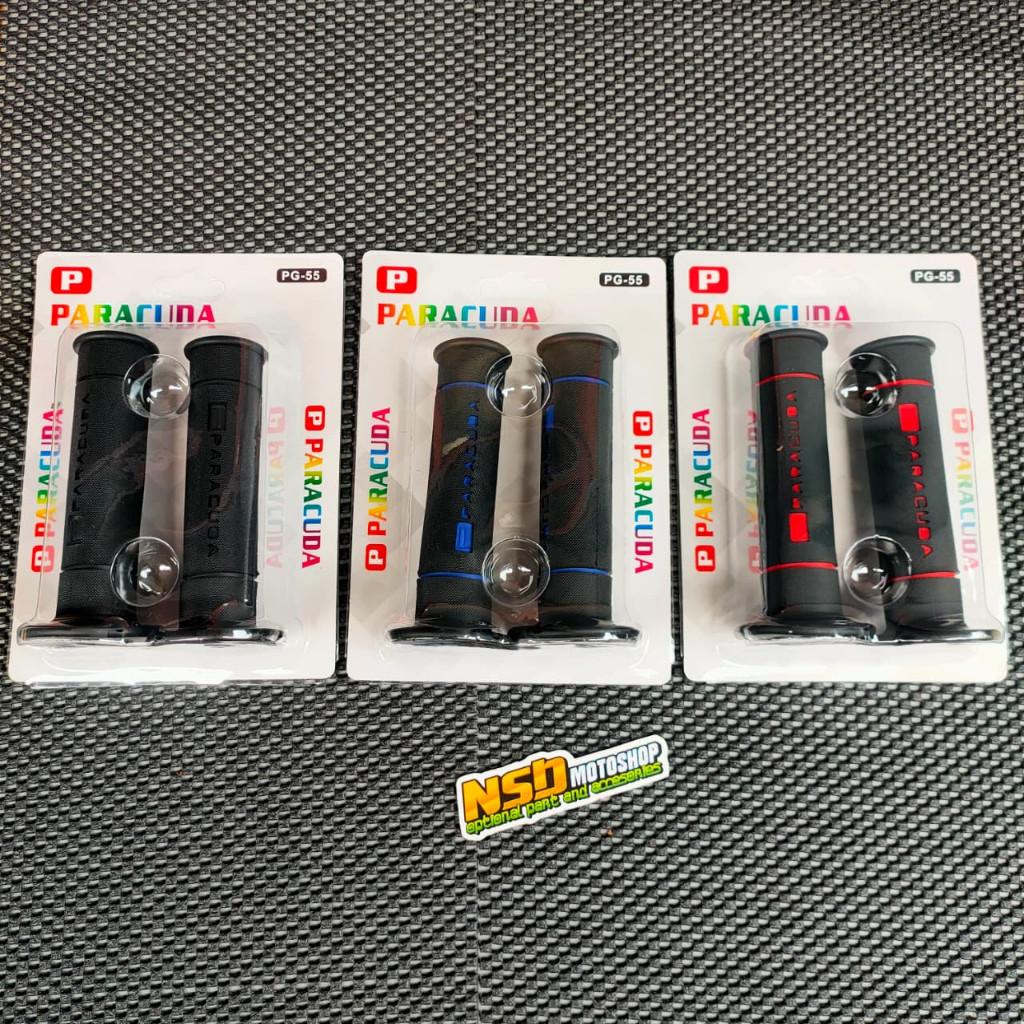 Grip Stang PG-55 Paracuda Universal Hand Grip Stang Motor Beat Mio Vario Aerox Nmax PCX ADV Dll Kual