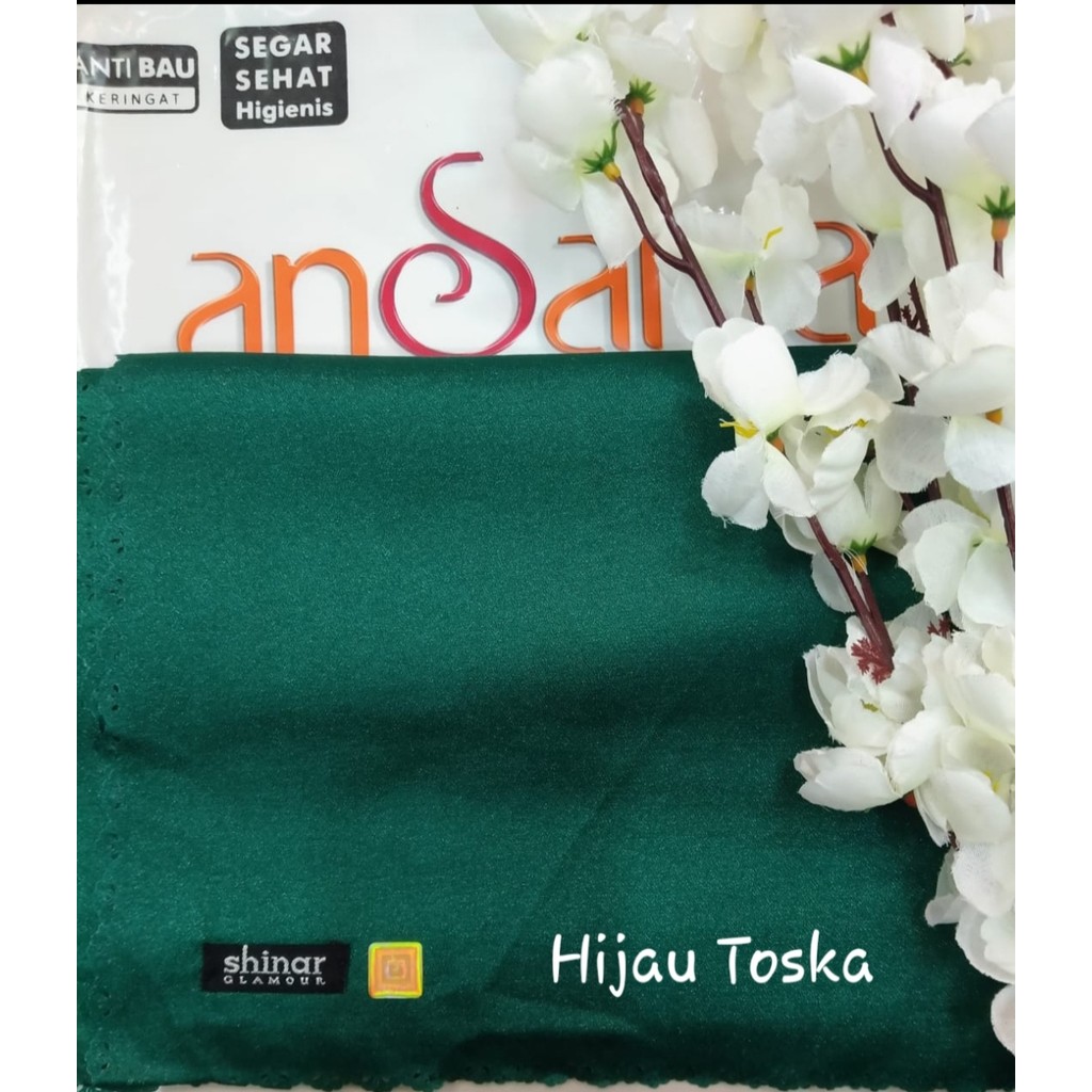 kerudung hijab / jilbab segi empat SHINAR GLAMOUR glitter glowing lasser cut ansania dan azara origi