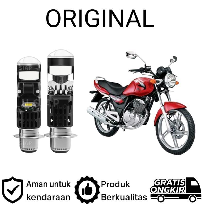 AM 1pcs Lampu depan LED H6 Mini BiLED motor Suzuki Thunder 125