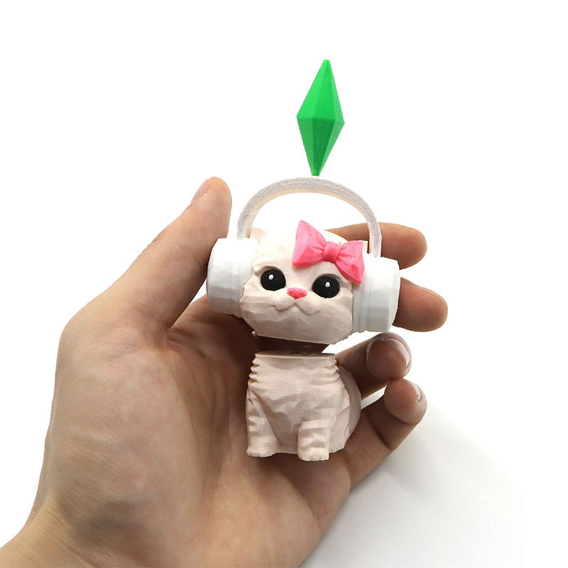 Home Decoration Figure The Sims Plumbob cing Cat Sims Cat cing Cat Car Decoration Needoh Dolls For F