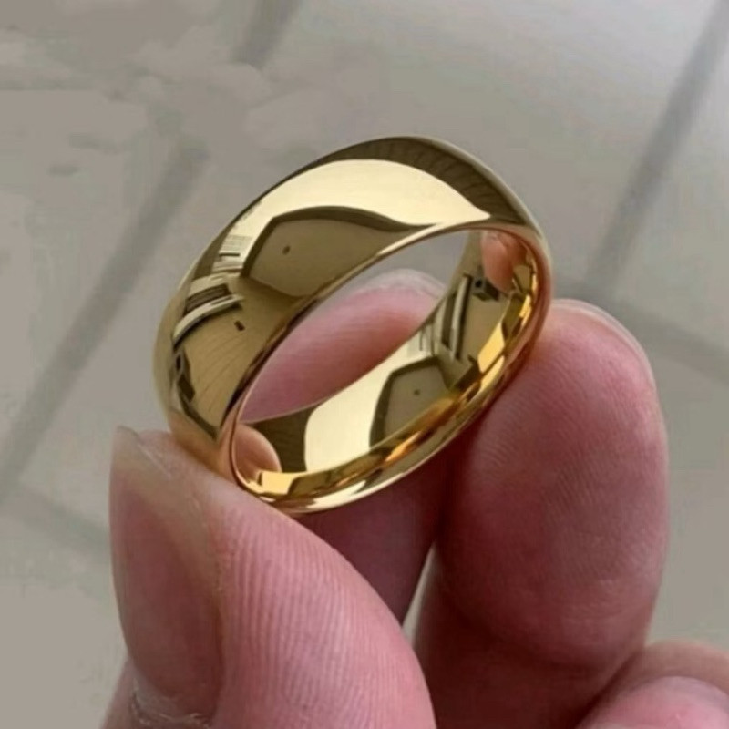 Cincin dari uang logam atau uang koin lama 500 kuning seperti emas anti karat