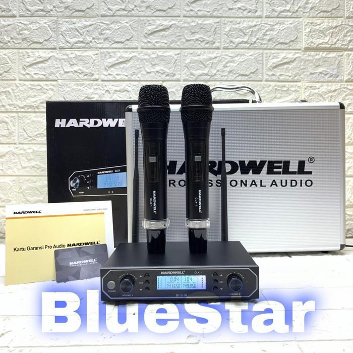 Mic Wireless Hardwell CLX 1 Original - Hitam
