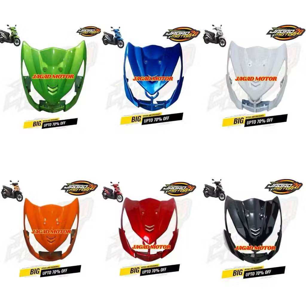 Tameng depan Beat Fi tahun 2013sampai 2016 stater kasar dan stater halus warna bawaan stnk termurah 