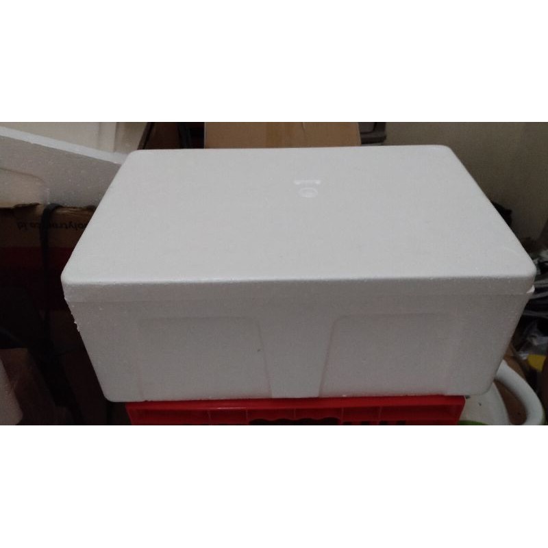 Sterofoam box kapasitas 5kg pendek