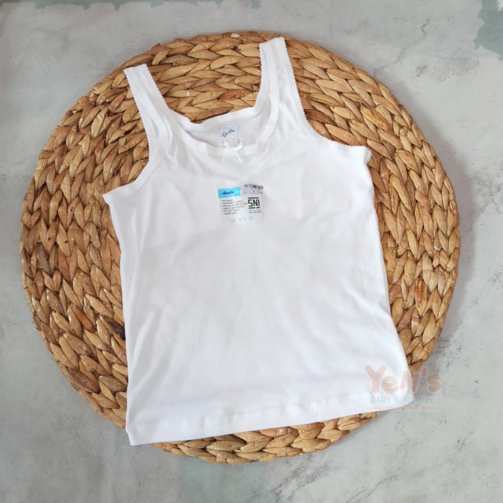 Arella Singlet Polos Pita Anak Remaja