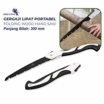 Kuat dan awet -  Gergaji Lipat Portabel Besi Kuat Hand Saw 300mm GERGAJI POHON GERGAJI KAYU Gergaji 