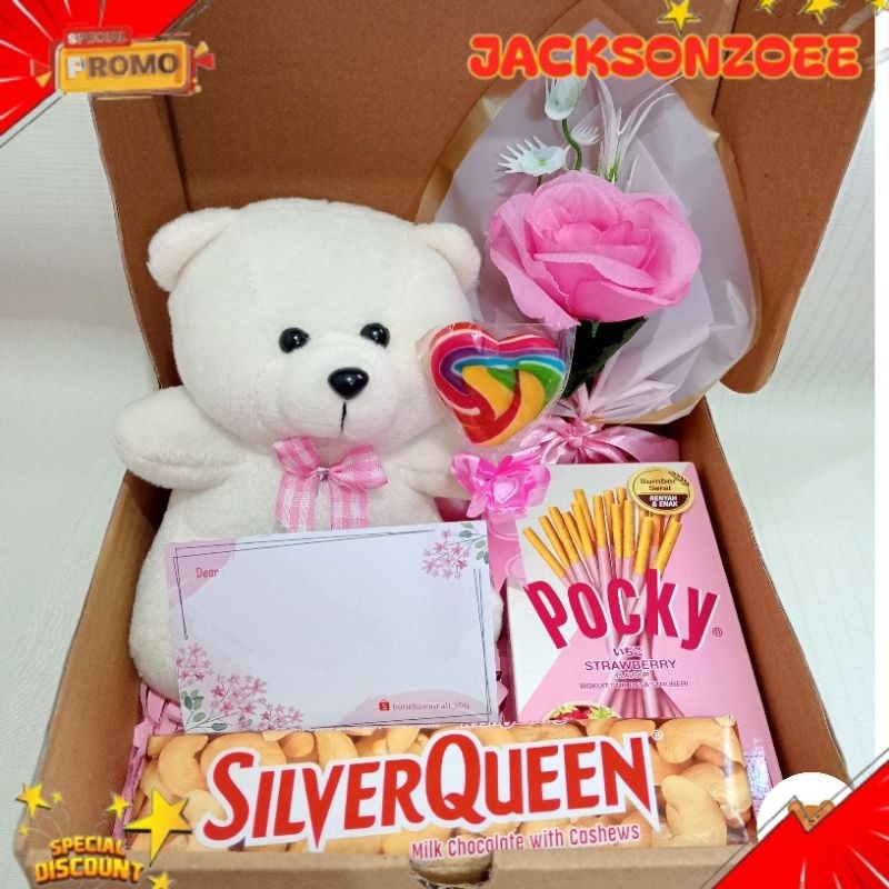 ValentineDays HAMPERS ULANG TAHUN | KADO ULANG TAHUN | KADO ULANG TAHUN CEWEK | HAMPERS BONEKA DAN S