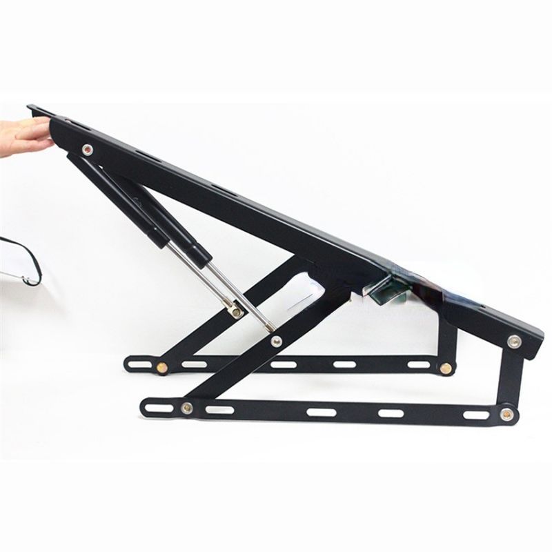 2Psc Engsel Lipat Tempat Tidur 120Cm Engsel Ranjang Lipat Hidrolik Engsel Hidrolik Divan Sofa Hinge
