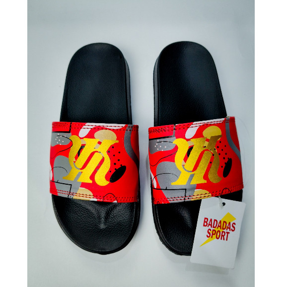 Sandal YH ORIGINAL LOCAL BRAND Empuk / Sendal Slide Casual Distro Kekinian Wanita Pria Nyaman Ringan