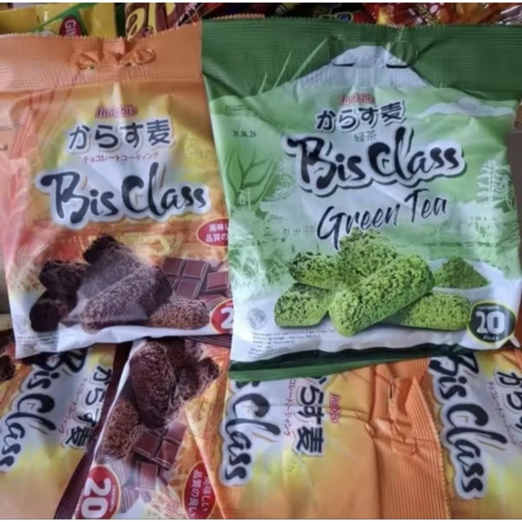 BIS CLASS OAT COKLAT/ GREENTEA 1 PACK ISI 20 PCS