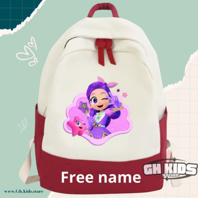 TAS RANSEL ANAK GAMBAR RAINBOW RUBY TERBARU FREE NAMA Tas Anak Sekolah
