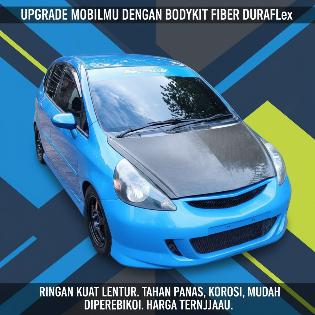 bodikit BODYKIT Honda jazz gd3 upgrade mmc vtec 2003-2008