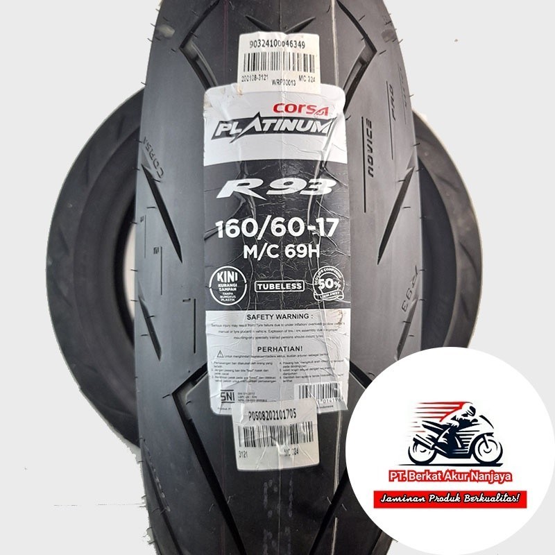 Corsa Platinum R93 160/60-17 Ban Motor Sport Tubeless