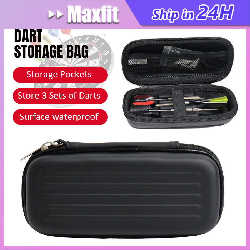 Kotak Dart EVA Keras Isi 3 / Tas Penyimpanan Dart Portable / Waterproof Dart Stroage Bag Tip Holder 