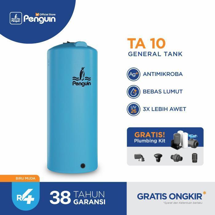 Penguin TA-10 1000 Liter Toren Tandon Tangki Air - Biru Muda
