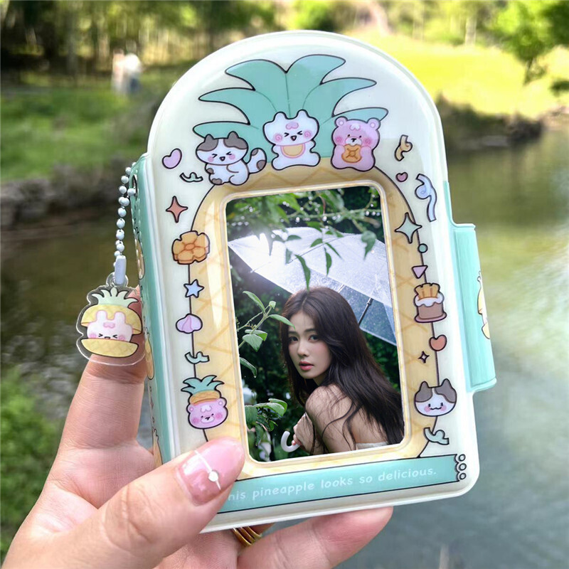 Postcard Organizer Booklet 3 Inch Photo Card Photocards Holder Collector Card Lomo Card Album For Ph