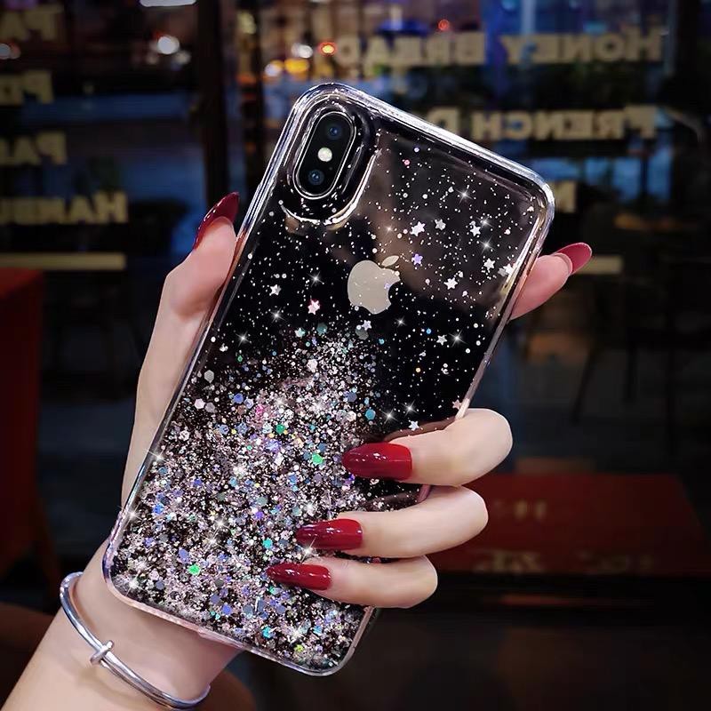 MURAH Glitter Case Softcase FH05 for Samsung J2 J4+ J6 J6+ Plus 2018 J7 Note 9 10 20 S9 S9+ S10 S10+