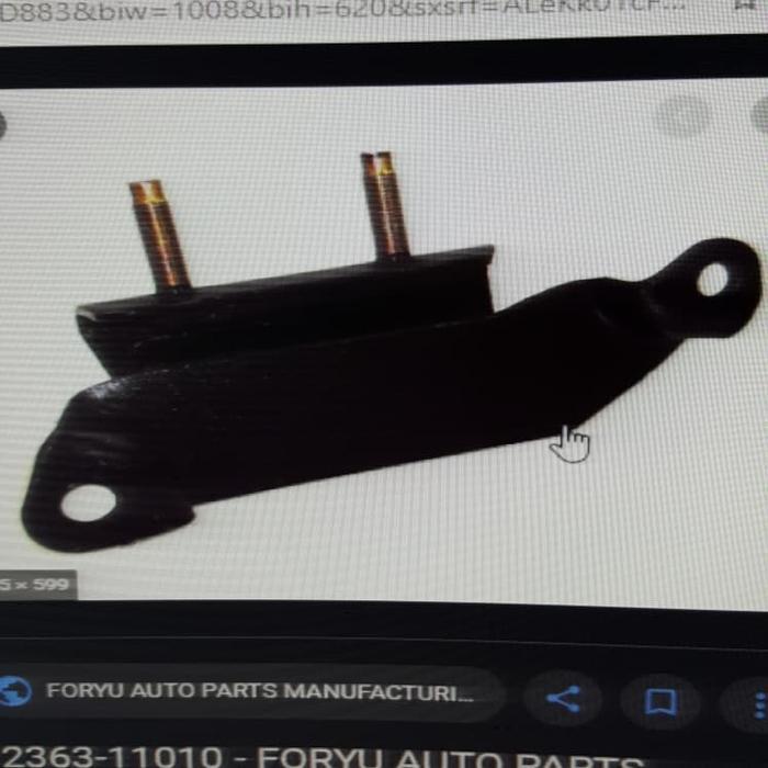 Engine Mounting Tengah 12363-11010 Ori Toyota Corolla EE90/EE96/EE97 Berkualitas