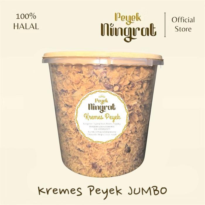 Peyek Ningrat - Kremes Rempeyek Semua Varian (JUMBO) | Peyek Kacang Tanah | Peyek Teri Medan | Peyek