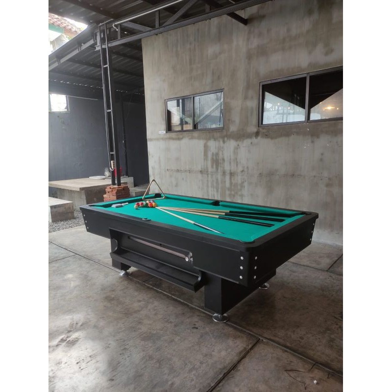 bilyard 7feet koin meja perahu