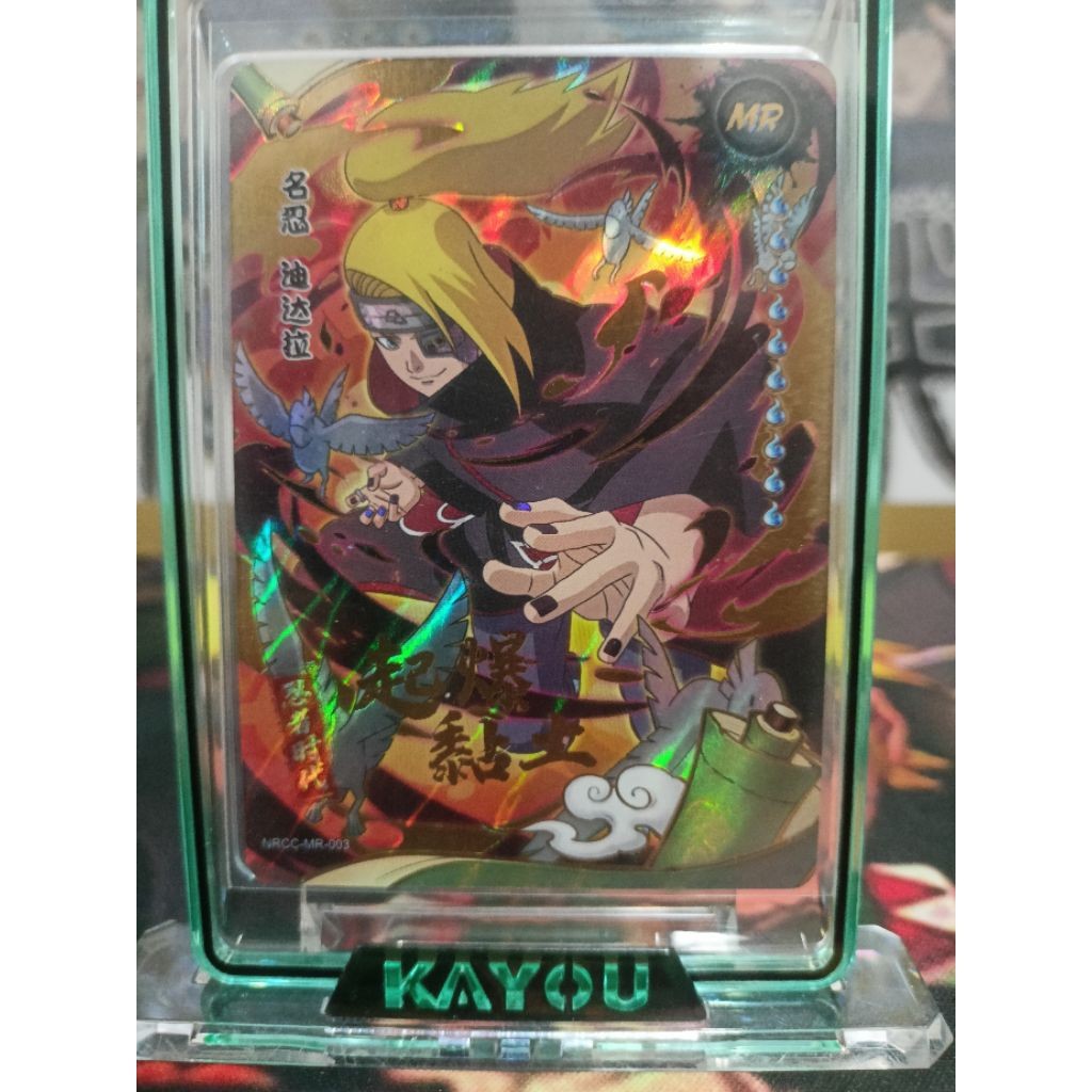 kartu naruto kayou MR DEIDARA NINJA AGE