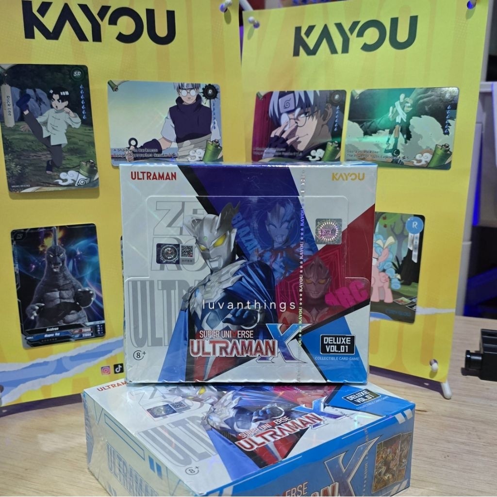 Kayou Ultraman Super Universe X Files Deluxe Wave 1 - Card Game Ultraman - Koleksi Kartu Ultraman Vo