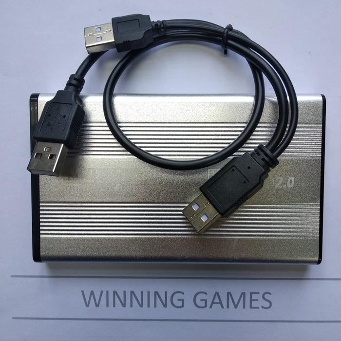 Hardisk hdd ps2 120gb eksternal full game ps2 bebas request - 120gb full games