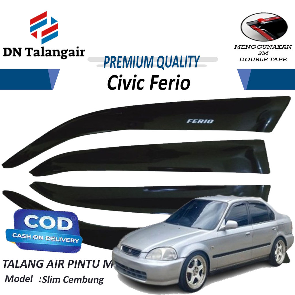 talang air mobil Honda Civic Ferio 1996-2000 Premium Quality