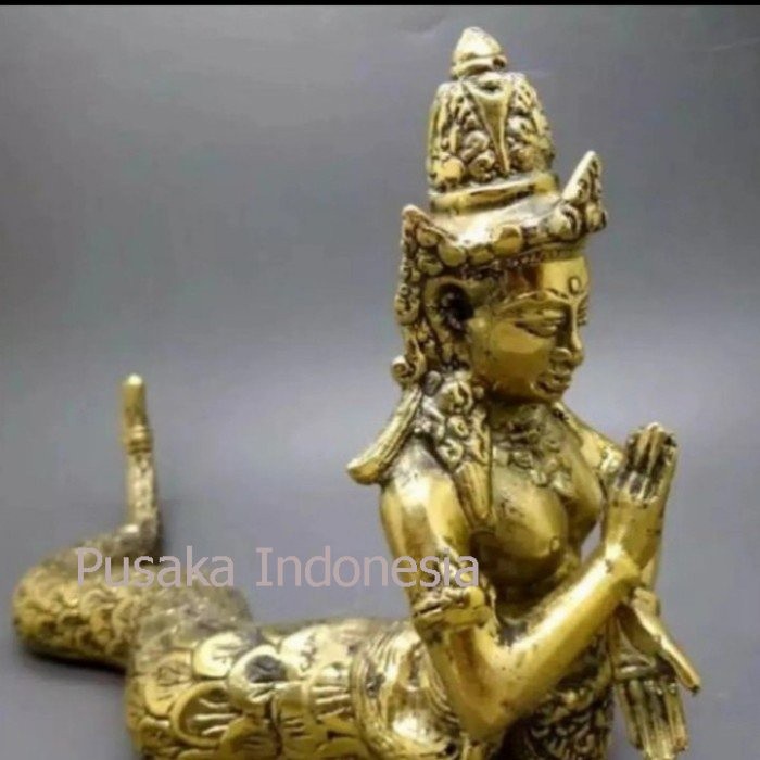 Patung Pajang Nyi Blorong Kuningan Antik Dijamin Paling Murah Seindonesia PI7666