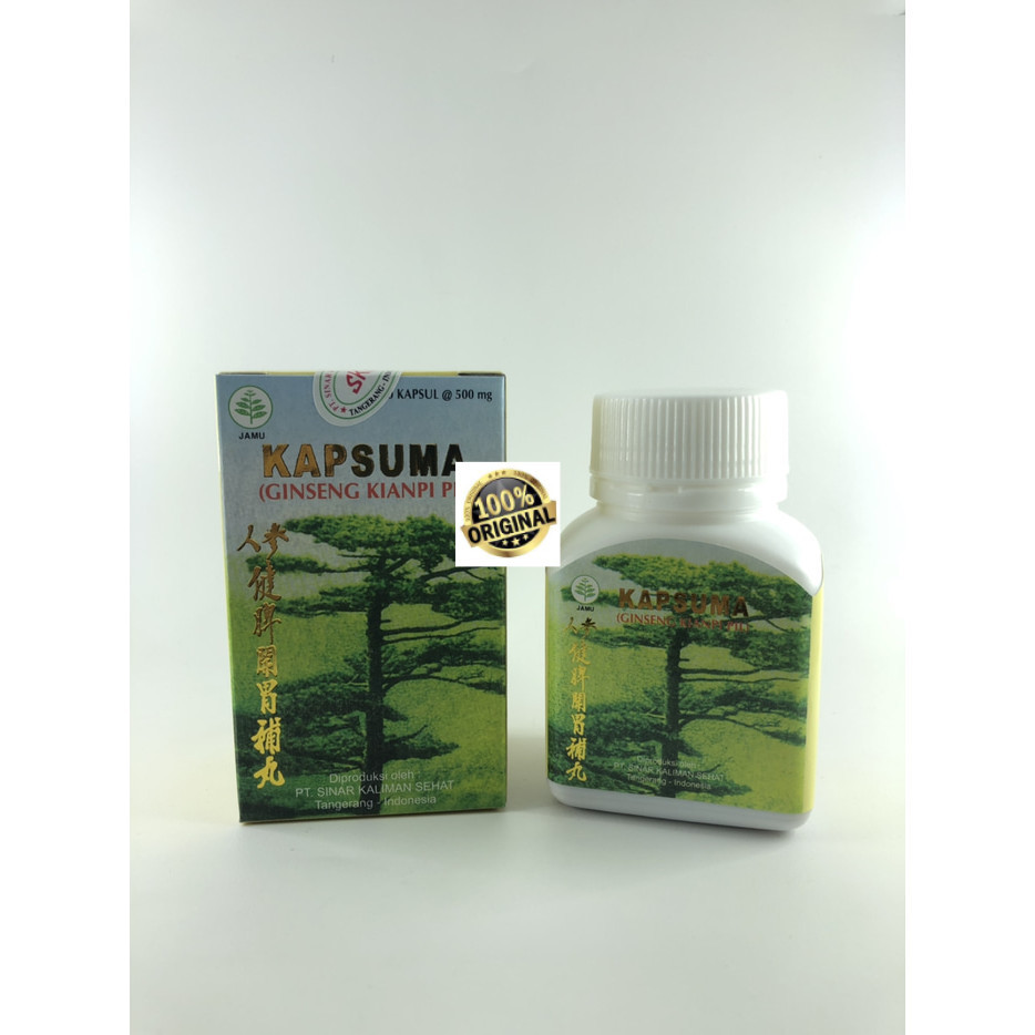 Kapsuma Kianpi Pil Penggemuk Badan Wisdom ASLI Original - Ginseng Kianpi Bisa COD