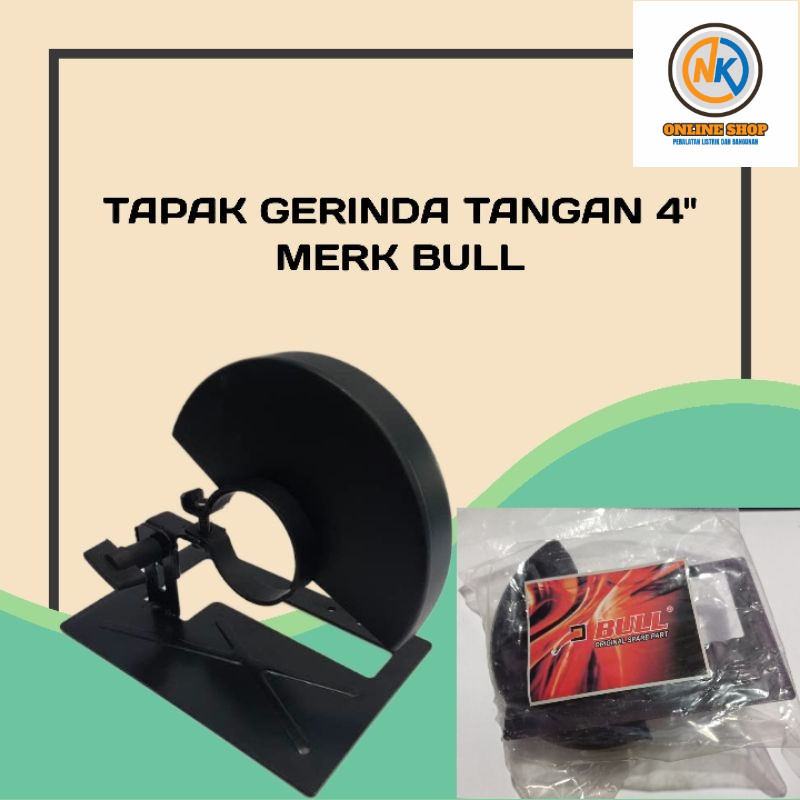NK_ONLINESHOP MENJUAL Bull STAND Tapak Gerinda 4 INCH Potong Kayu base dudukan tatakan GERINDA TANGA