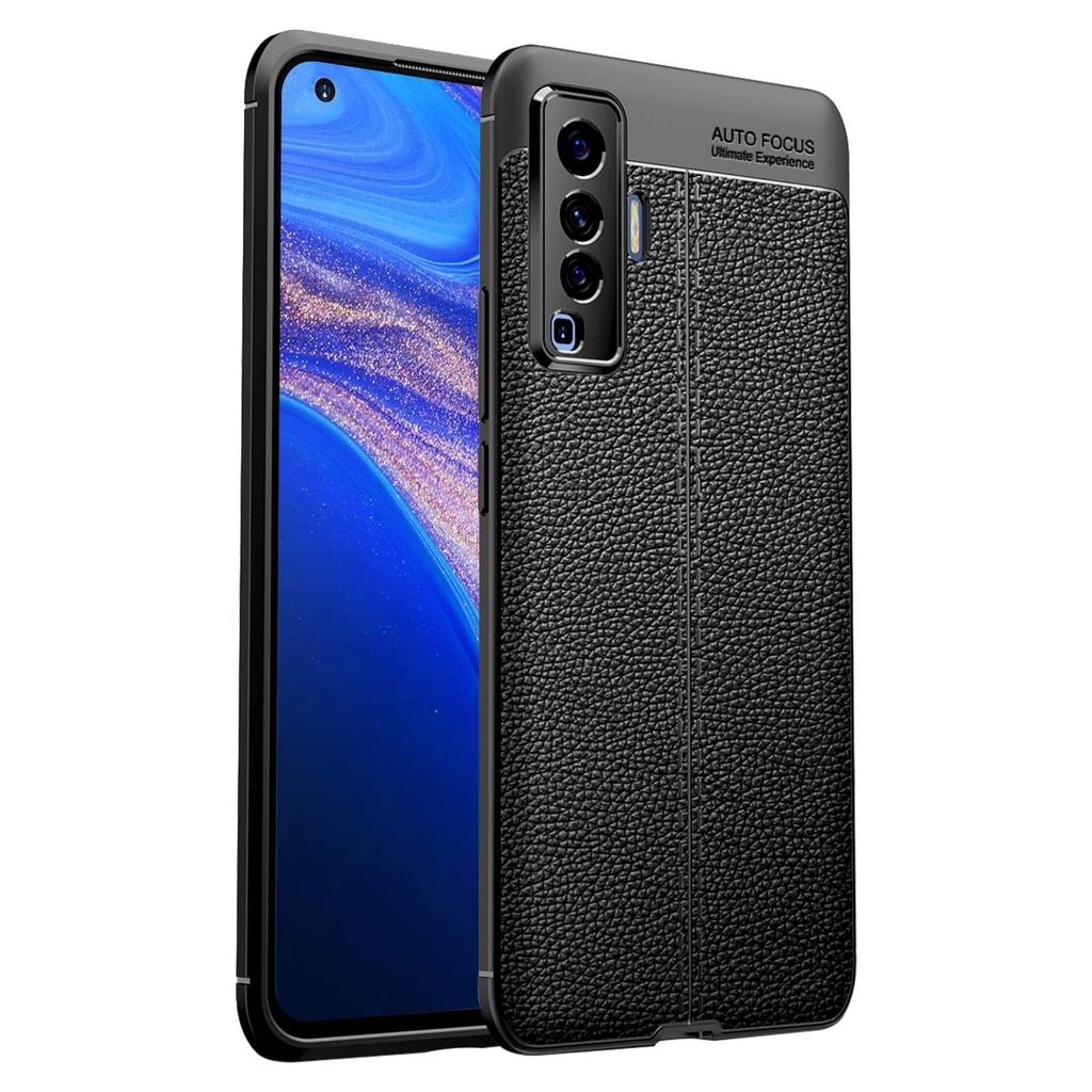 RAJA CASE FOR VIVO X50 / X50 PRO / X60 / X60 PRO AUTOFOCUS KULIT SILICONE TPU LEATHER MOTIF KULIT JE