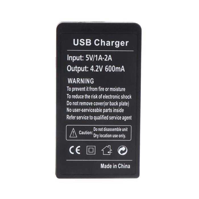 Battery Charger for Sony NP-BX1 ZV1 RX1 RX100 RX100ii RX100iii RX100iv