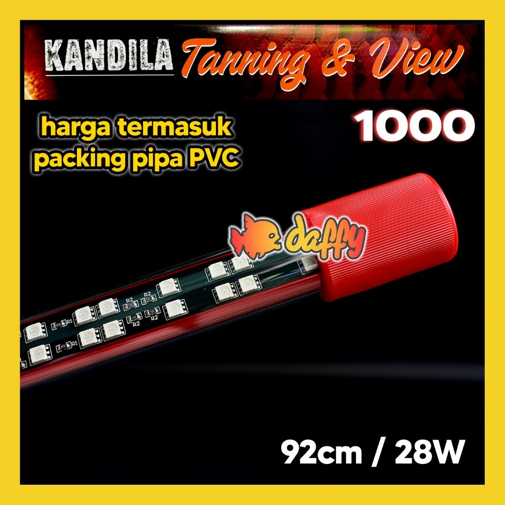 Kandila TANNING and VIEW 1000 lampu view tanning arowana