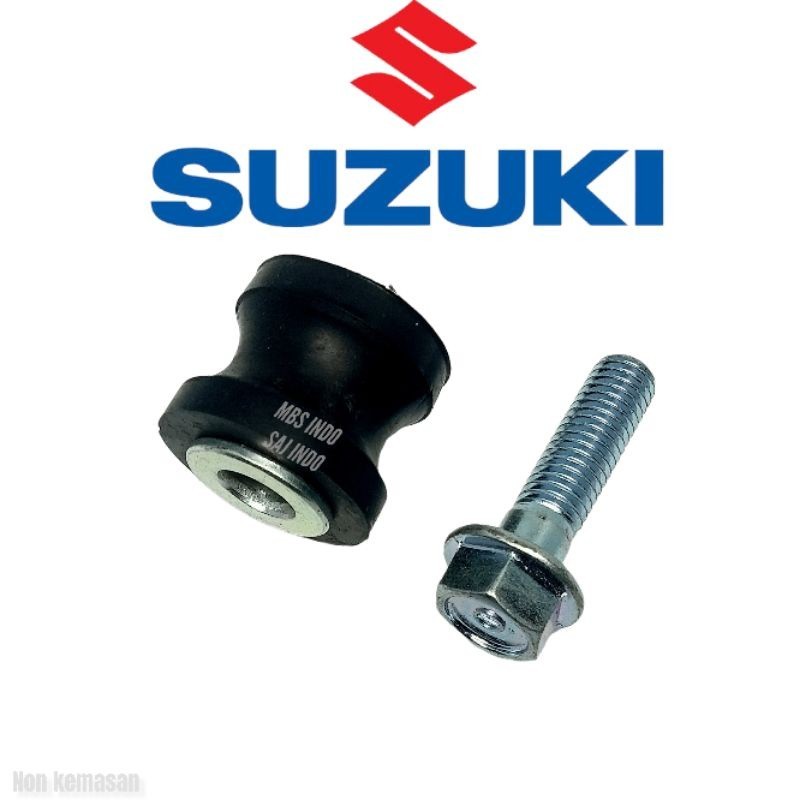 GROSIR BAUT SPAREPART Bos busing karet kenalpot Suzuki satria 2tak ,shogin shemas satria hyu lumba d