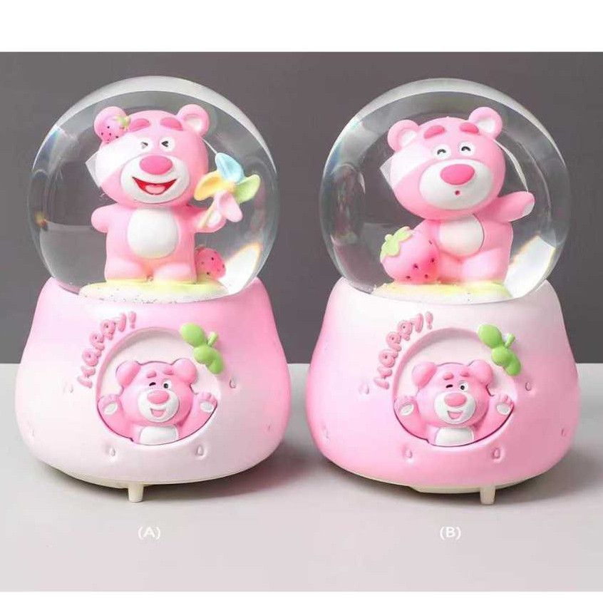 Fitur Lengkap  Premium Snowball Size Jumbo  / Pajangan  Bola Musik Air / Bola Musik Salju / Bola Mus