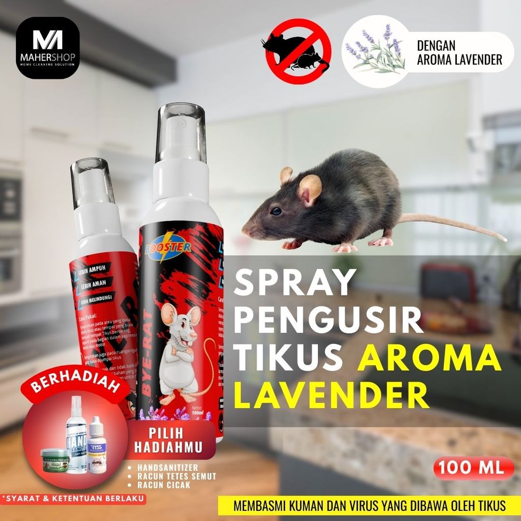 RACUN PEMBASMI TIKUS SEMPROT 100ML