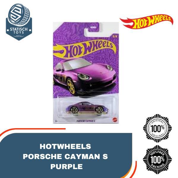 Hot Wheels Porsche Cayman S Ungu Hotwheels