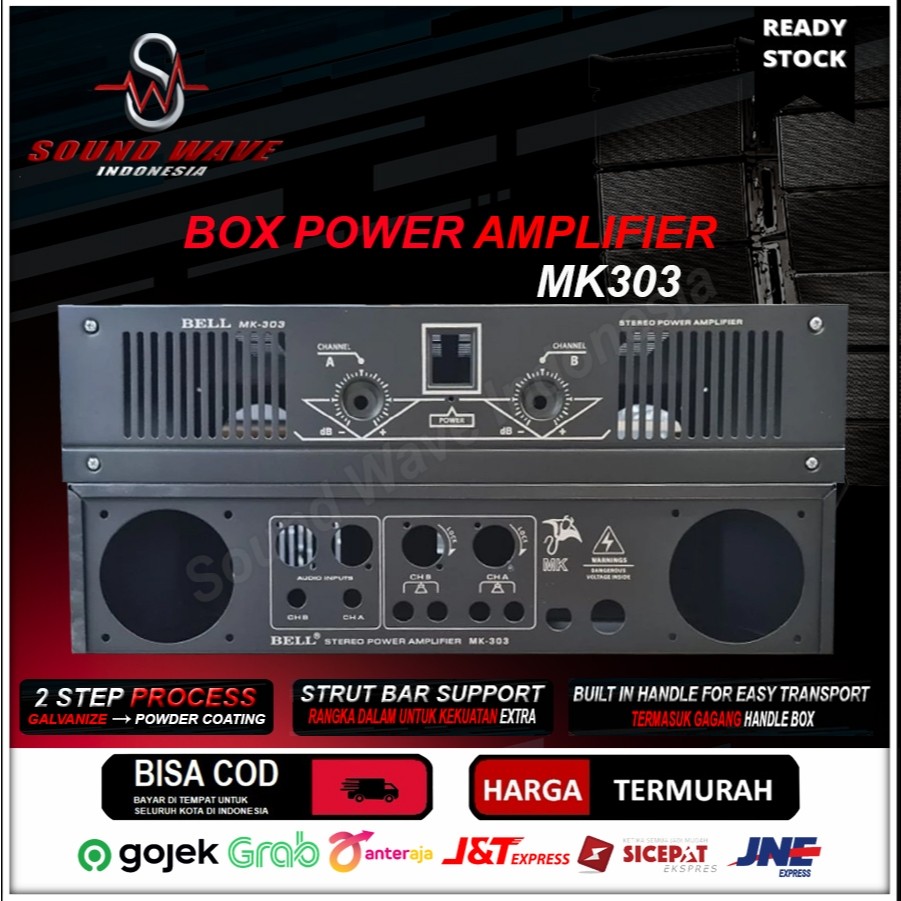 BOX POWER AMPLIFIER BELL MK303