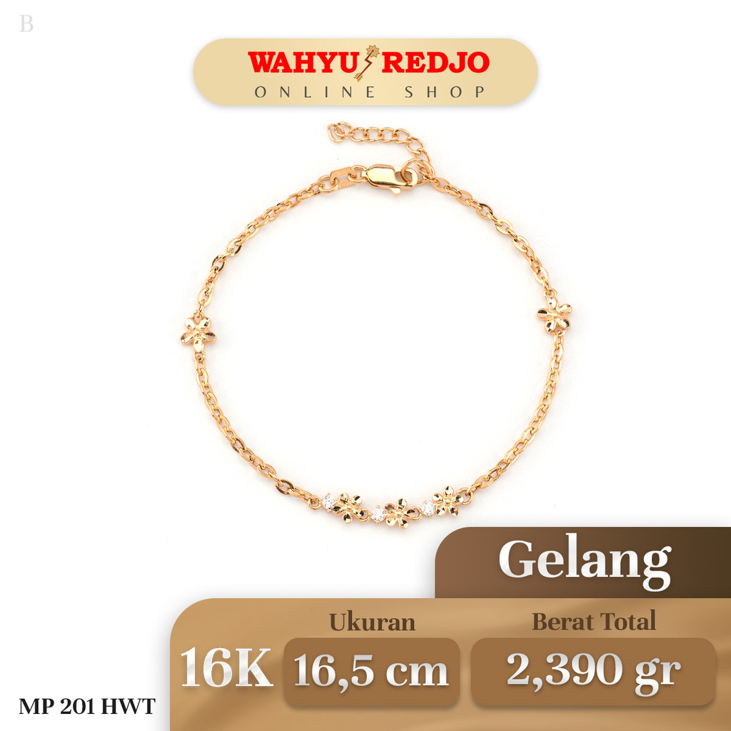 Gelang Emas Kadar 16K Wahyu Redjo GL-16K-30588771-PMR