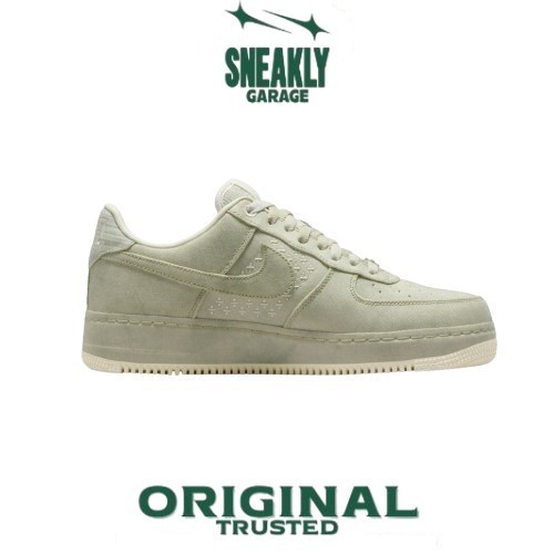 Sepatu Nike Air Force 1 Low NAI KE Olive Canvas    Sneakers Unisex