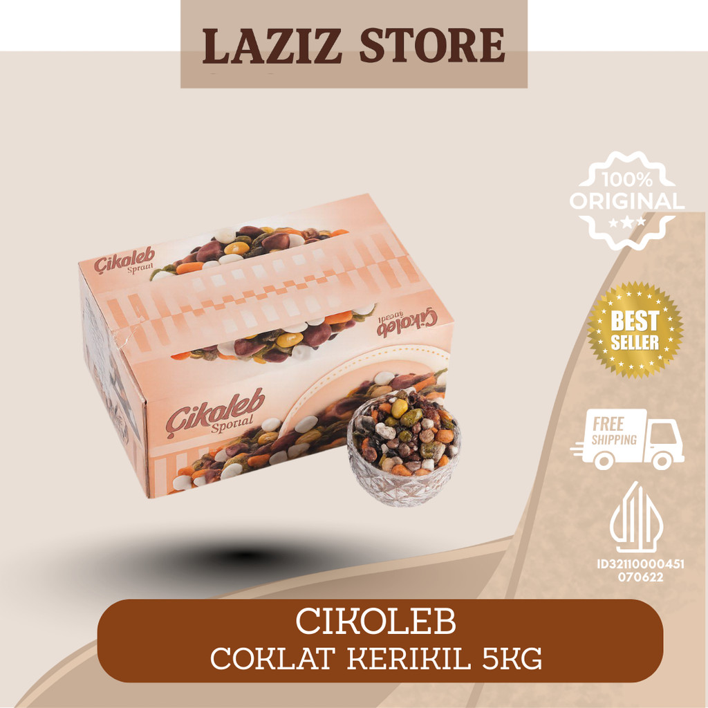 Coklat Kerikil Turkey/ Coklat batu kerikil / Coklat Impor / 5KG