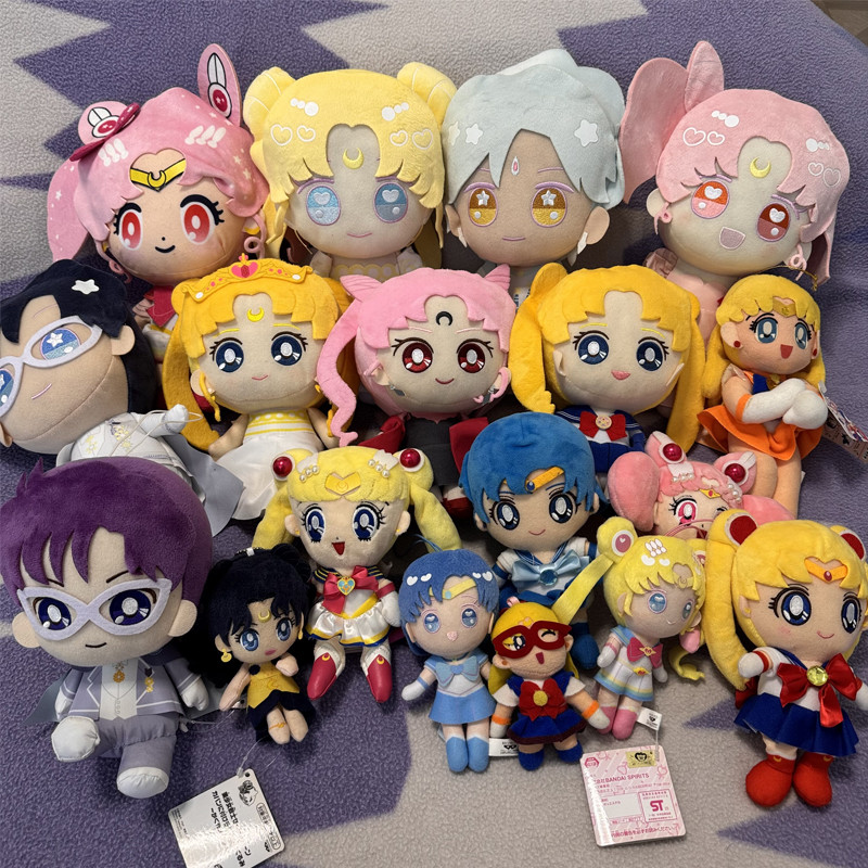 Spot Genuine Beautiful Girl Cartoon Sailor Moon ibiusa Doll Hand-Made Ornaments Toy Gift Around The 
