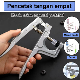 Kancing Tang Pasang Plastik Snap Button Jepret Tang Tekanan Alat Press Snap Plastik Jepret Kancing