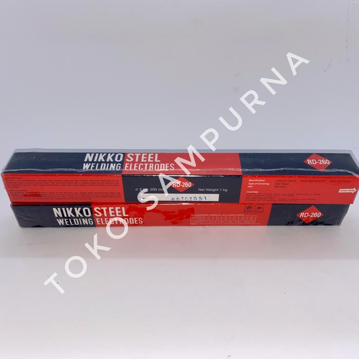 LASMAX Kawat Las Listrik Elektroda RD260 uk 2mm NIKKO
