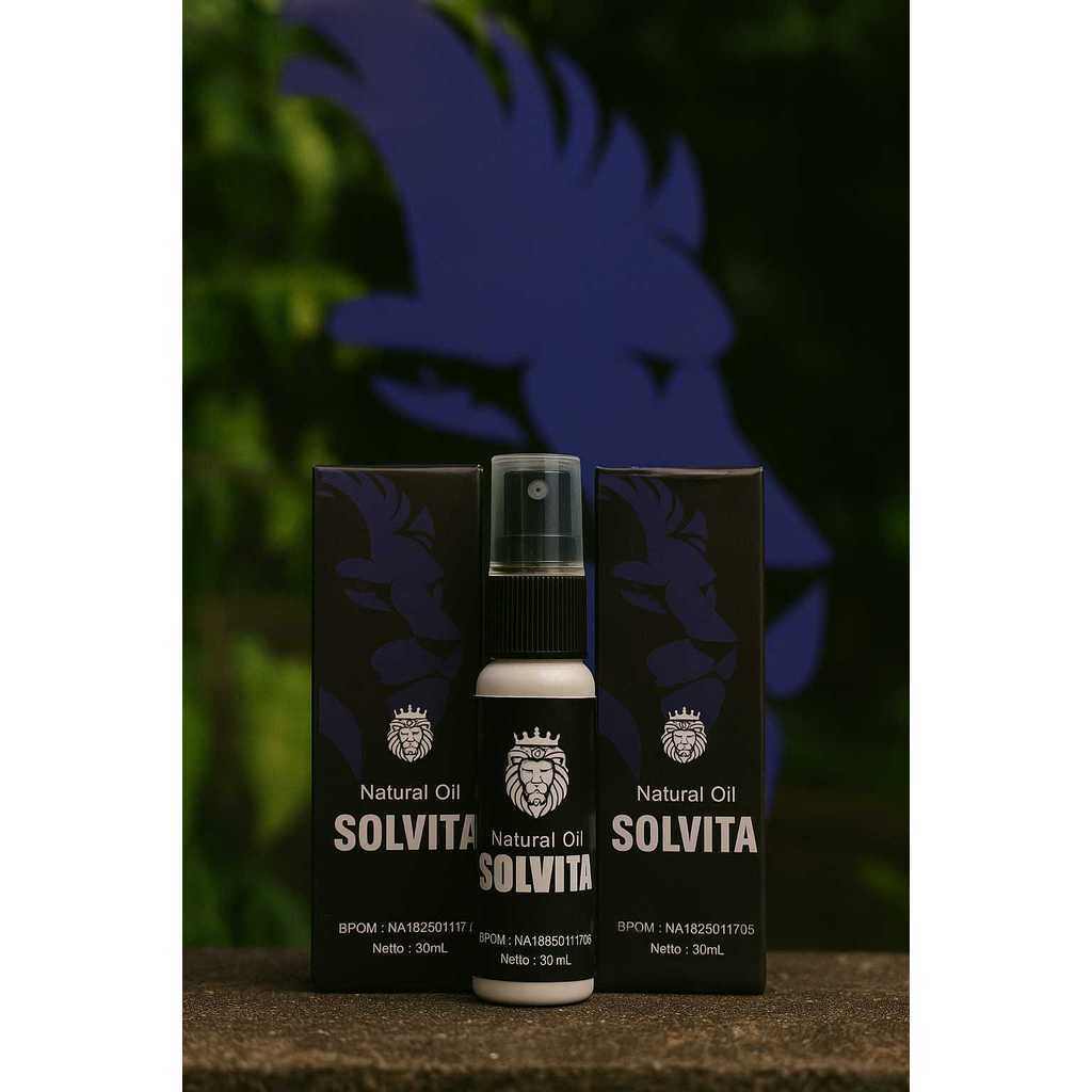 Natural Oil Solvita By Salina Herbal - Minyak Oles Herbal Alami 100% Asli Isi 30 ML (65)