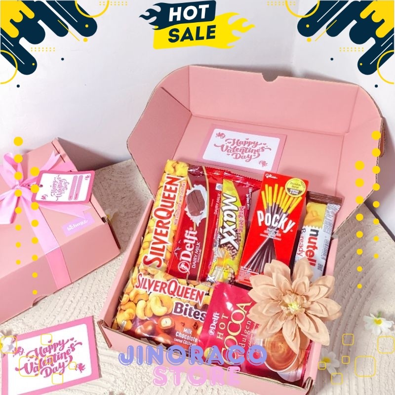 [HAPPINESS] Hampers Valentine / Kado Valentine / Hampers Ultah / Birthday Gift / Valentine Gift / Ka