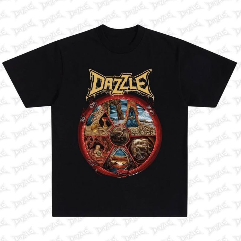 Tshirt DAZZLE - LIFE, DEATH & REBIRTH Black | Dazzle Official Merchandise