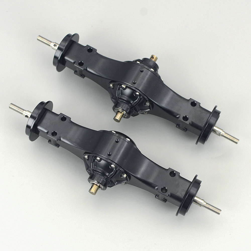 1pcs Metal New Style Rear Axle for 1/14 Tamiya RC Truck Scania BENZ VOLVO MAN y Parts